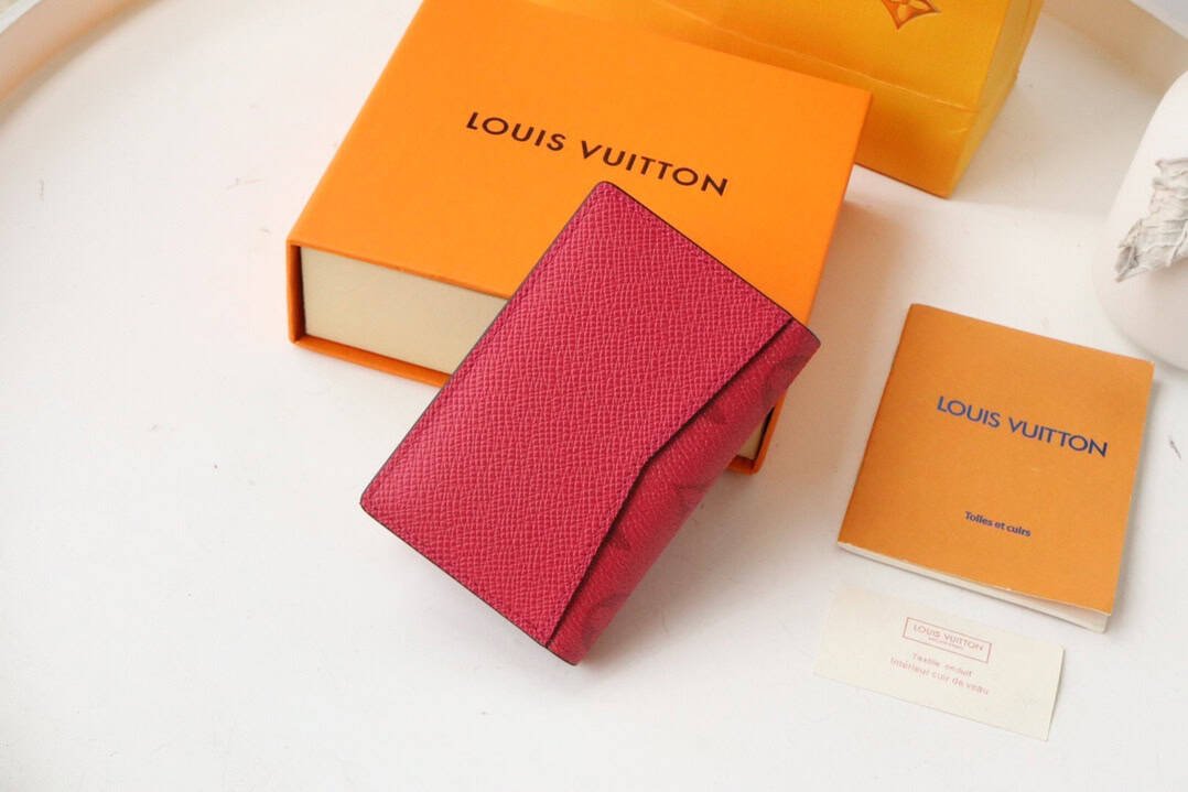 Louis Vuitton Taigarama Collection Wallet - Red 57491 | Sandra Bags - Image 5