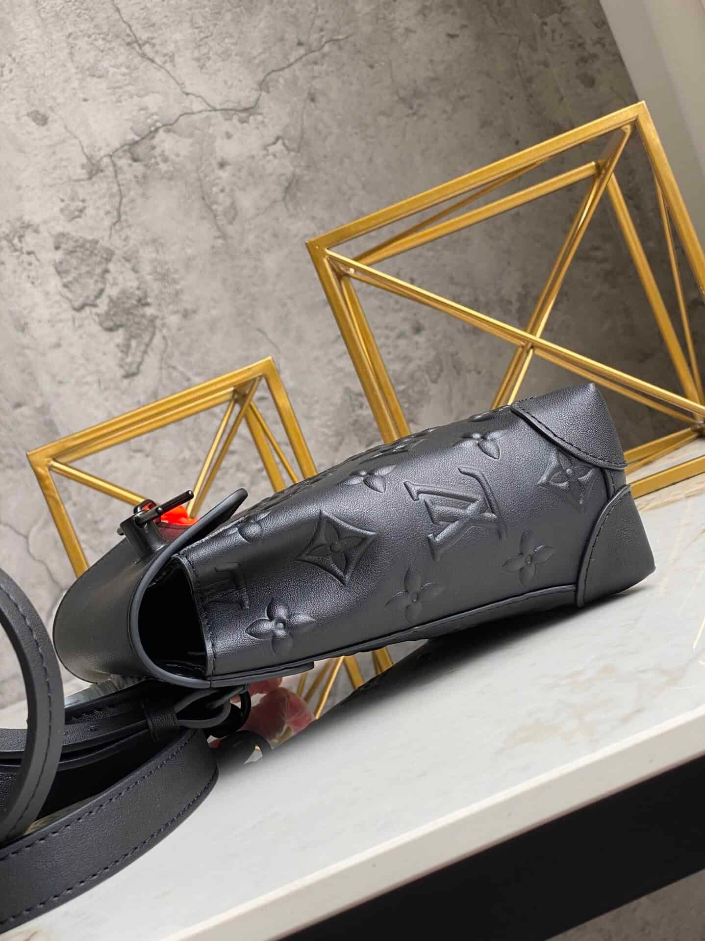 Louis Vuitton Steamer Nano Men's Handbag - Black 76676 | Sandra Bags - Image 4