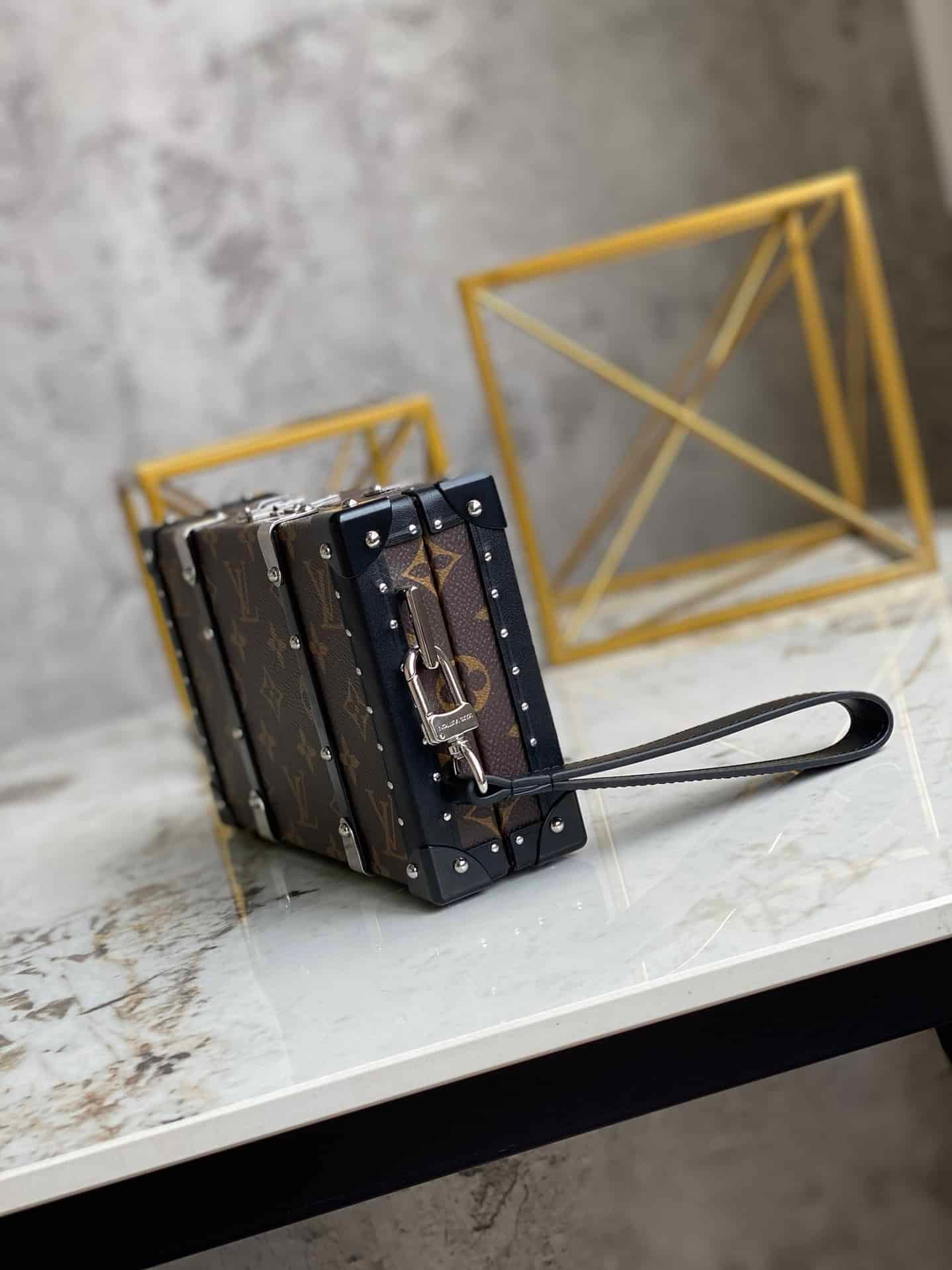 Louis Vuitton Catwalk Wood Box Handbag - Brown 63532 | Sandra Bags - Image 5