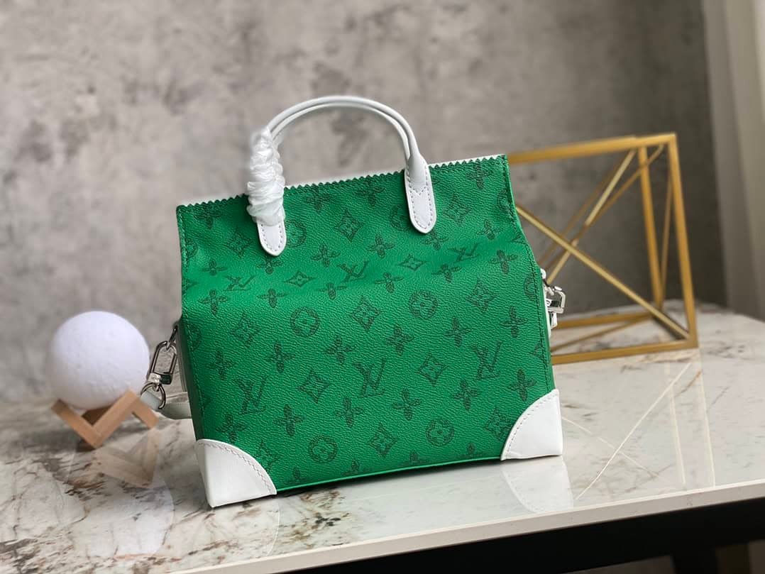 Louis Vuitton Virgil Abloh Litter Handbag - Green 81363 | Sandra Bags - Image 4