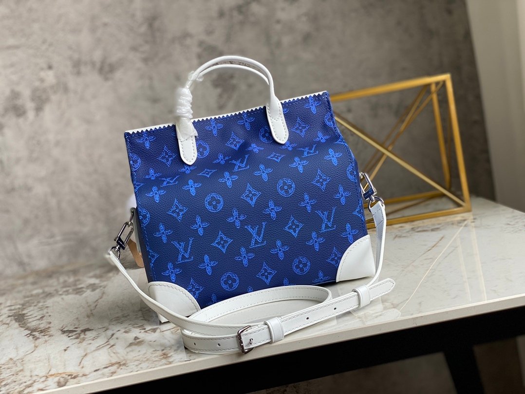 Louis Vuitton Virgil Abloh Litter Handbag - Blue 39573 | Sandra Bags - Image 4