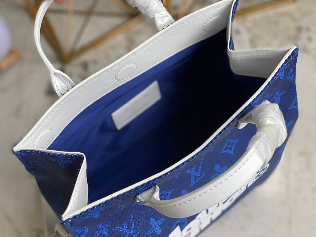 Louis Vuitton Virgil Abloh Litter Handbag - Blue 39573 | Sandra Bags - Image 2