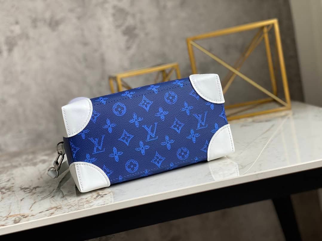 Louis Vuitton Virgil Abloh Litter Handbag - Blue 39573 | Sandra Bags - Image 3