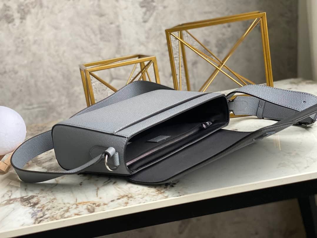 Louis Vuitton FLAP Cross Pattern Messenger Bag - Gray 91899 | Sandra Bags - Image 2