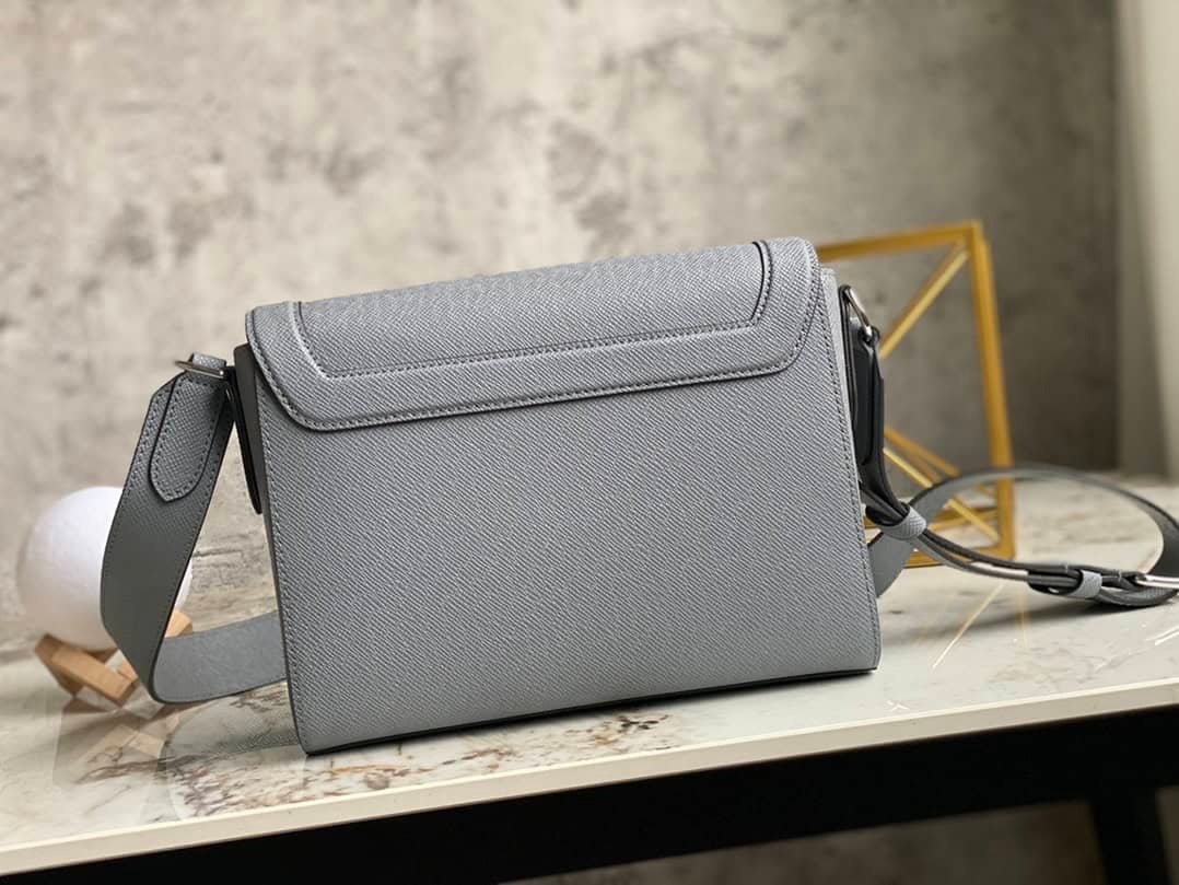 Louis Vuitton FLAP Cross Pattern Messenger Bag - Gray 91899 | Sandra Bags - Image 4