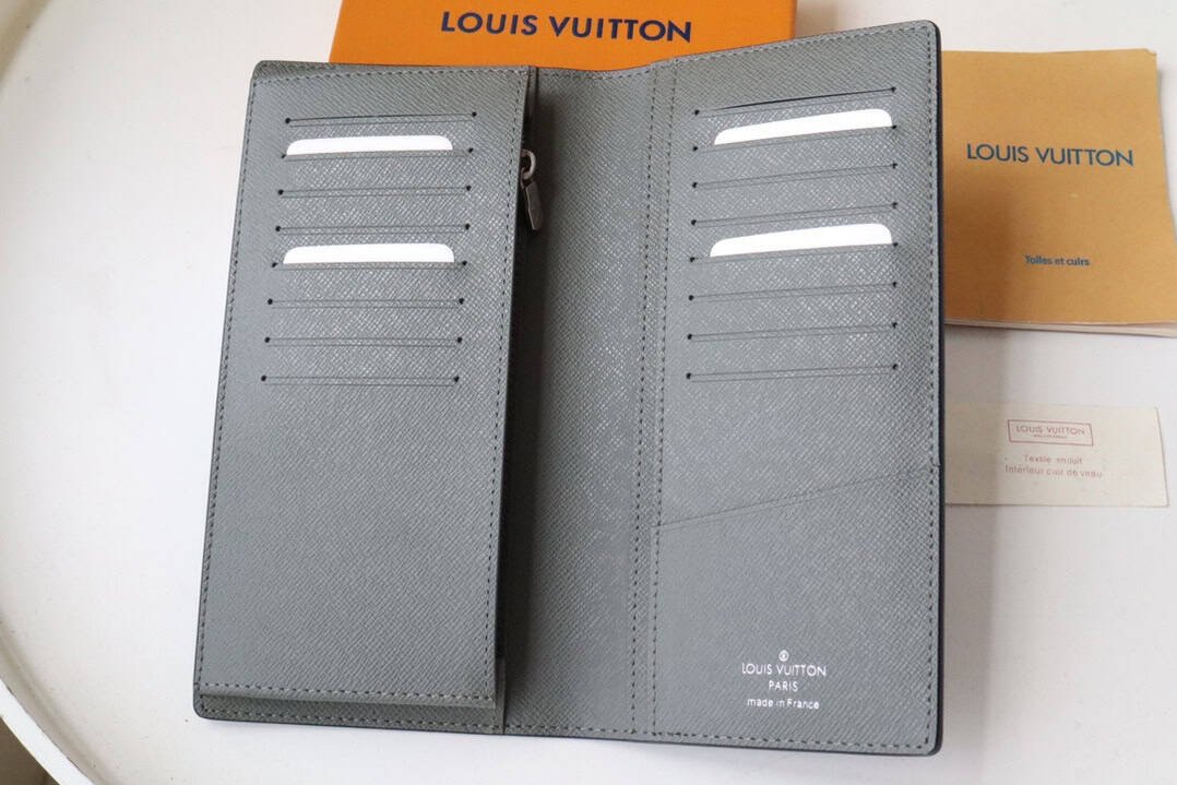Louis Vuitton Brazza Wallet - Blue 27563 | Sandra Bags - Image 2