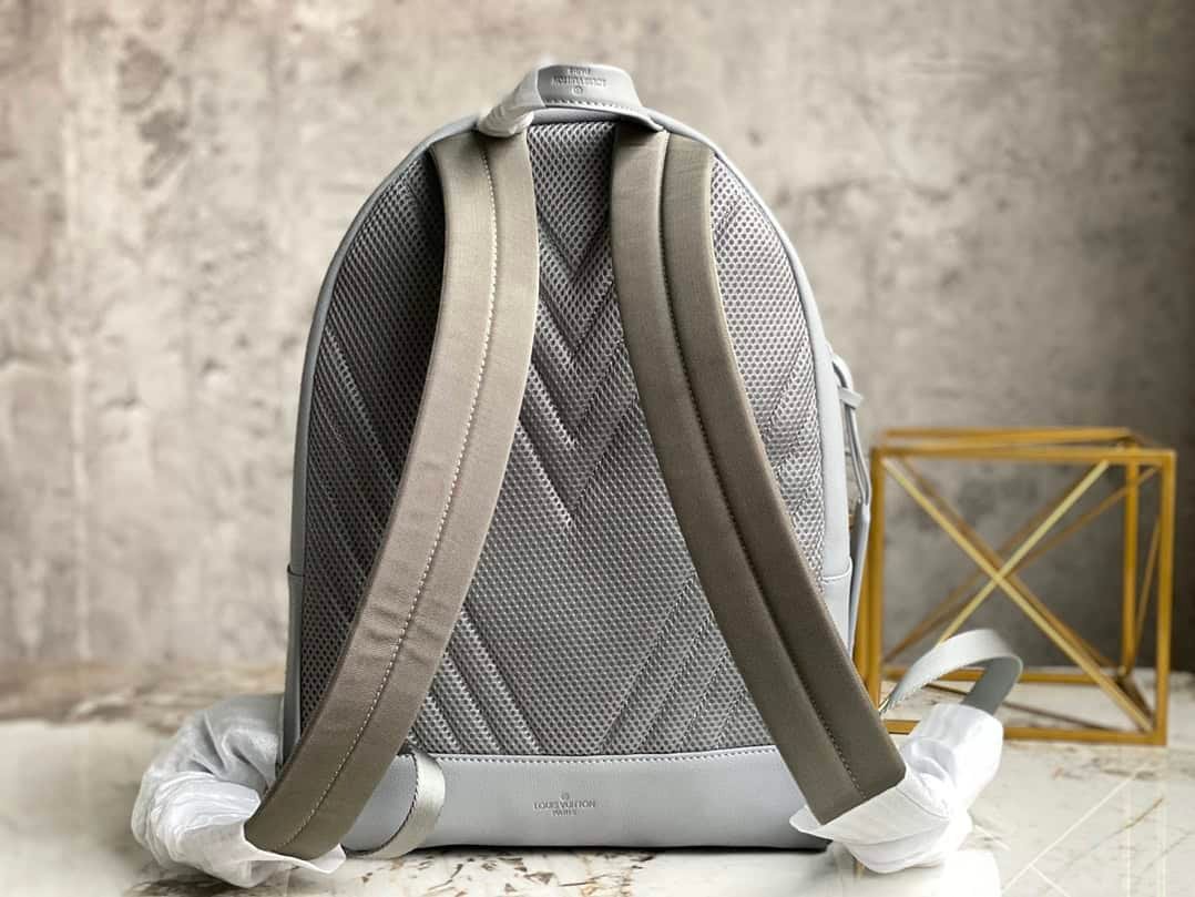 Louis Vuitton Full Leather Backpack Series - Gray 89137 | Sandra Bags - Image 5