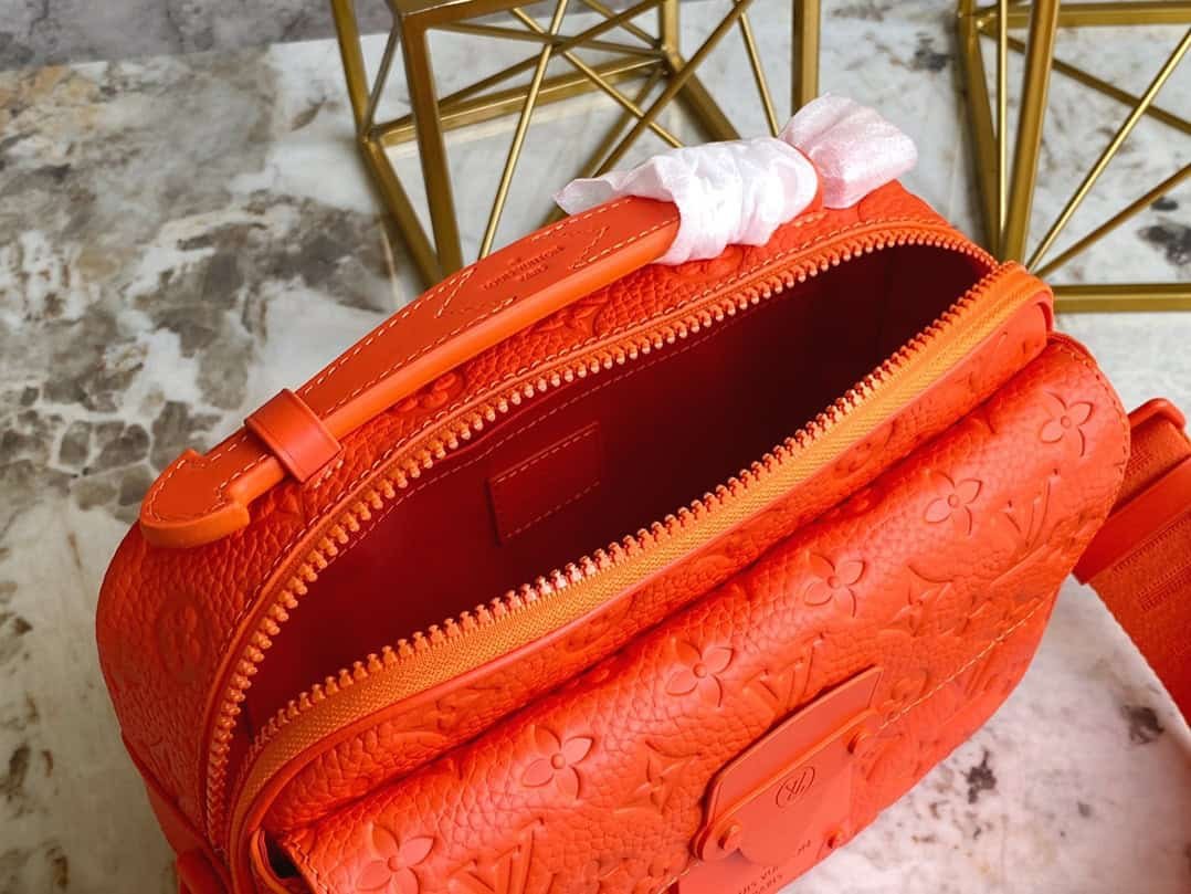 Louis Vuitton Men's S Lock Messenger Bag - Orange 31306 | Sandra Bags - Image 2