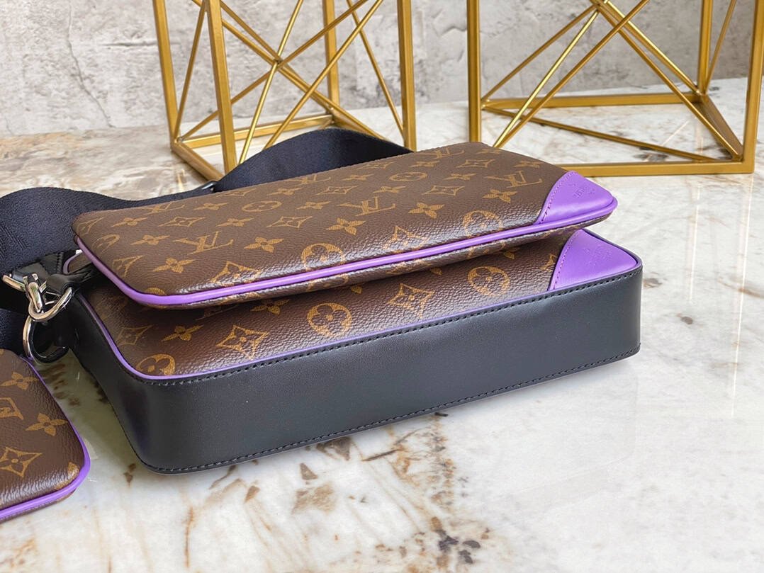 Louis Vuitton Men's TRIO Messenger Bag - Purple 50254 | Sandra Bags - Image 3