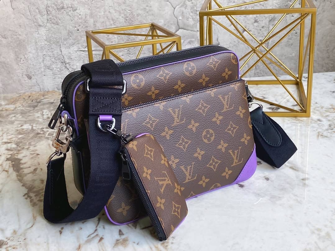 Louis Vuitton Men's TRIO Messenger Bag - Purple 50254 | Sandra Bags - Image 5