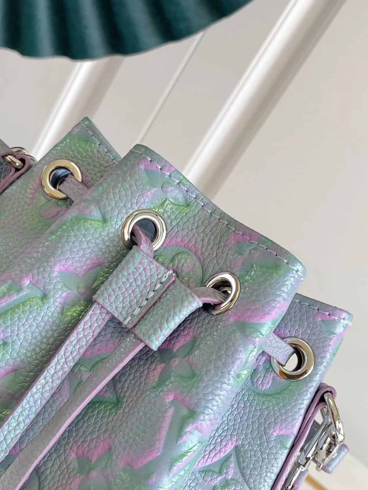 Louis Vuitton Apricot Nano Noé Handbag - Blue 31326 | Sandra Bags - Image 2