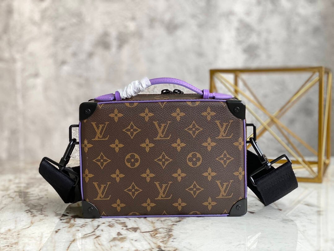 Louis Vuitton HANDLE SOFT TRUNK Men's Messenger Bag - Purple 55275 | Sandra Bags - Image 3