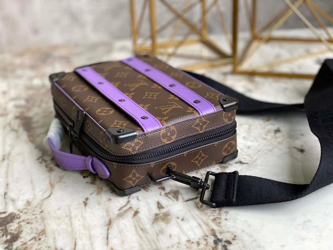Louis Vuitton HANDLE SOFT TRUNK Men's Messenger Bag - Purple 55275 | Sandra Bags - Image 5