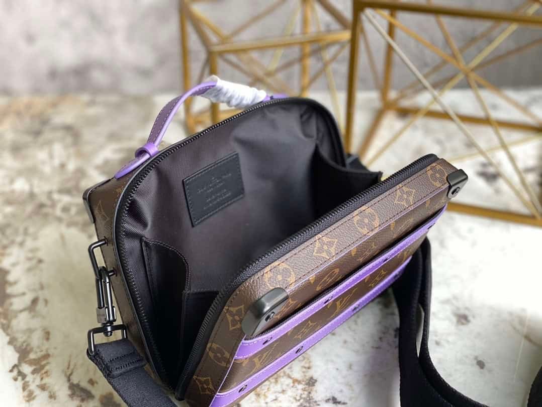 Louis Vuitton HANDLE SOFT TRUNK Men's Messenger Bag - Purple 55275 | Sandra Bags - Image 2