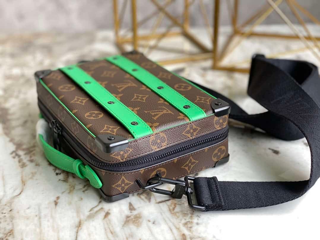 Louis Vuitton HANDLE SOFT TRUNK Men's Messenger Bag - Green 18153 | Sandra Bags - Image 4