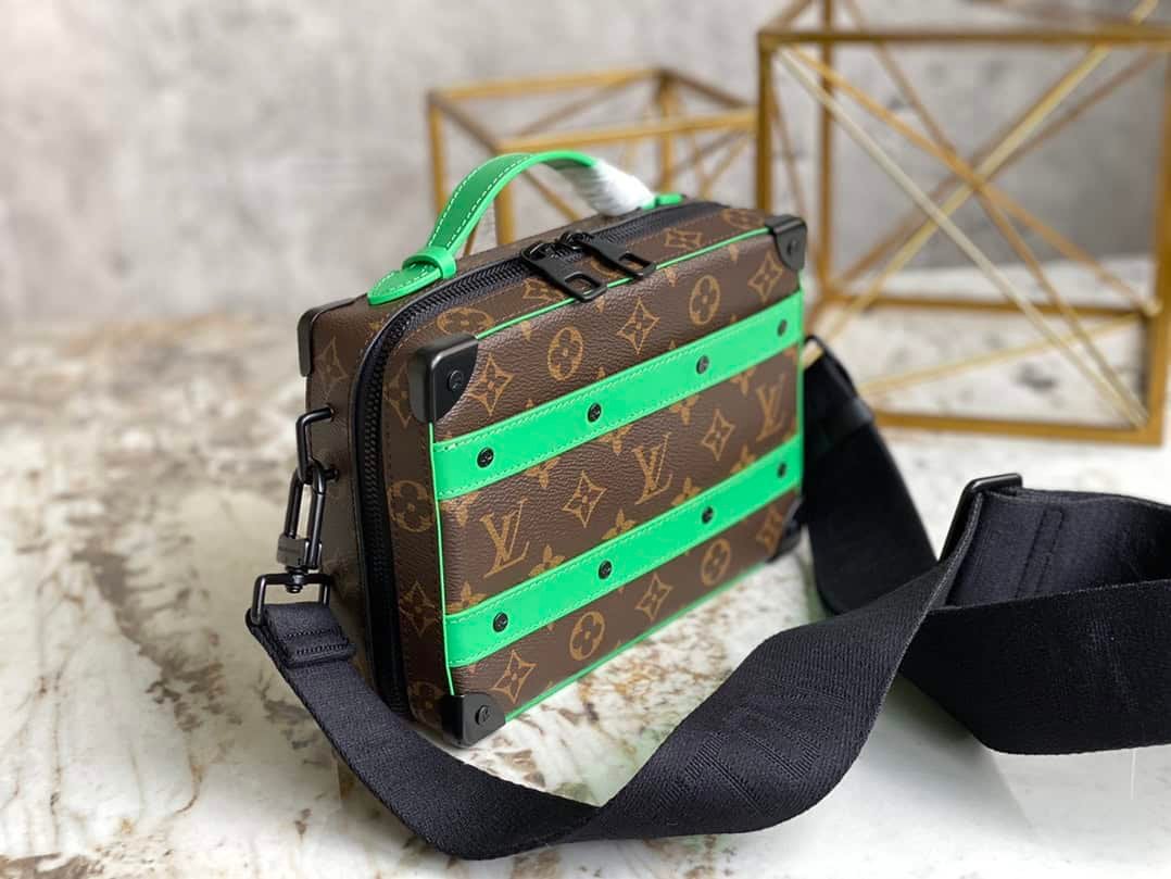 Louis Vuitton HANDLE SOFT TRUNK Men's Messenger Bag - Green 18153 | Sandra Bags - Image 5