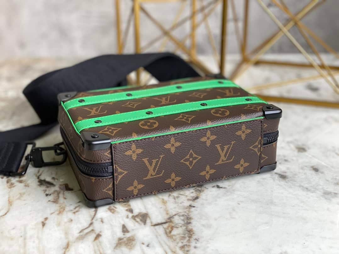Louis Vuitton HANDLE SOFT TRUNK Men's Messenger Bag - Green 18153 | Sandra Bags - Image 3