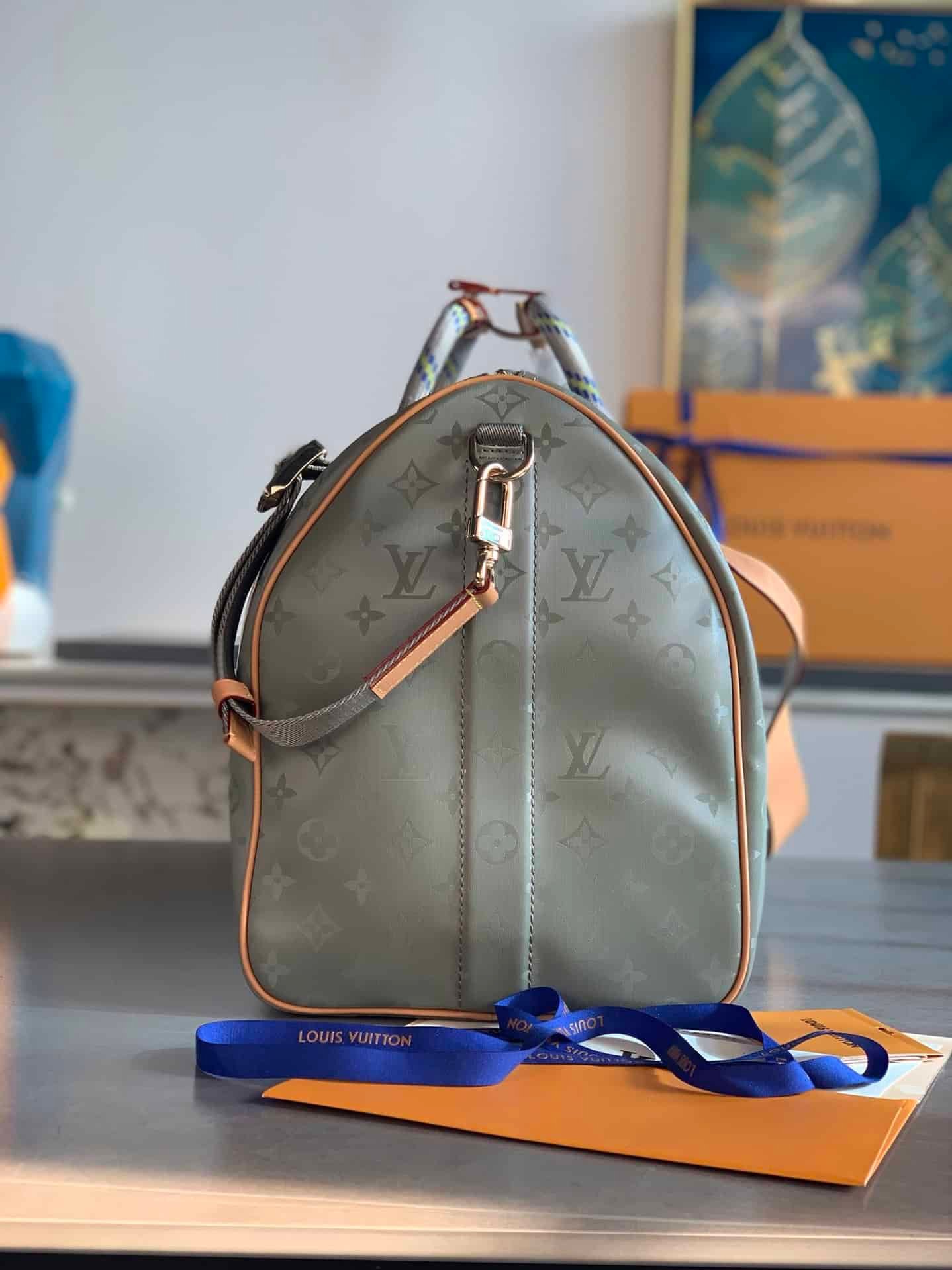 Louis Vuitton Keepall 50 Travel Soft Bag 22242 | Sandra Bags - Image 4