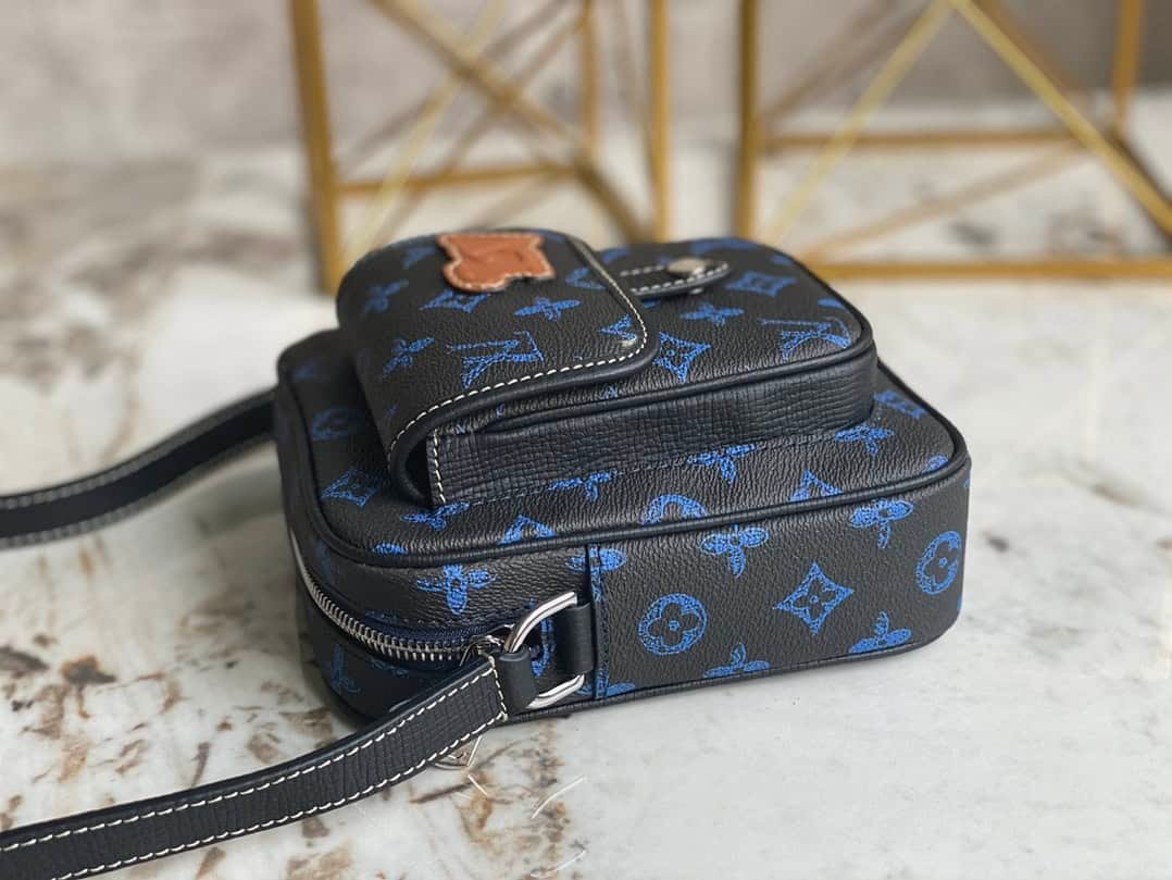 Louis Vuitton Men's Christopher Mini Handbag - Blue 97521 | Sandra Bags - Image 2