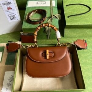 Gucci Bamboo 1947 Series Small Handbag 25009 | Sandra Bags