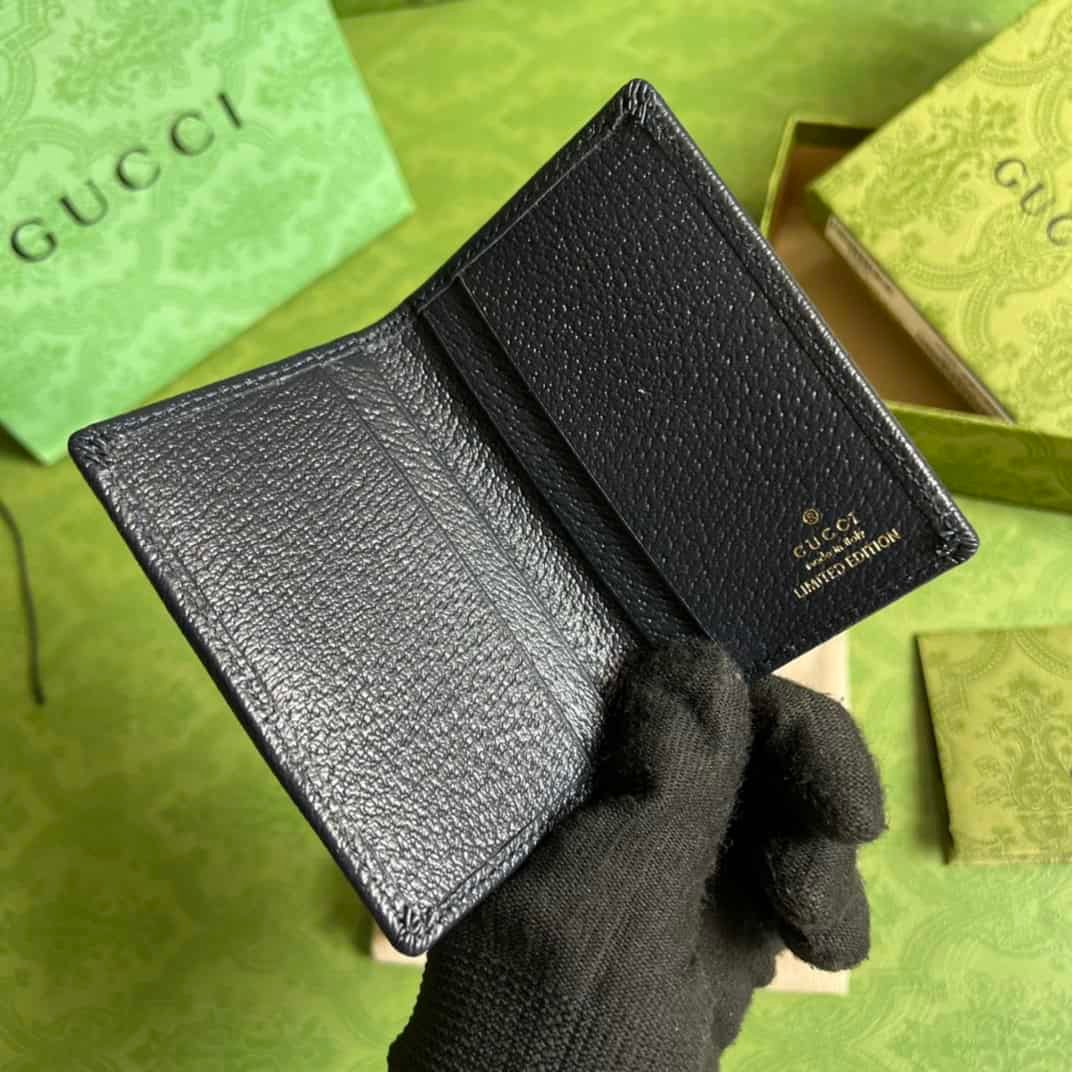 Gucci Ophidia beige and blue Wallet 79177 | Sandra Bags - Image 3