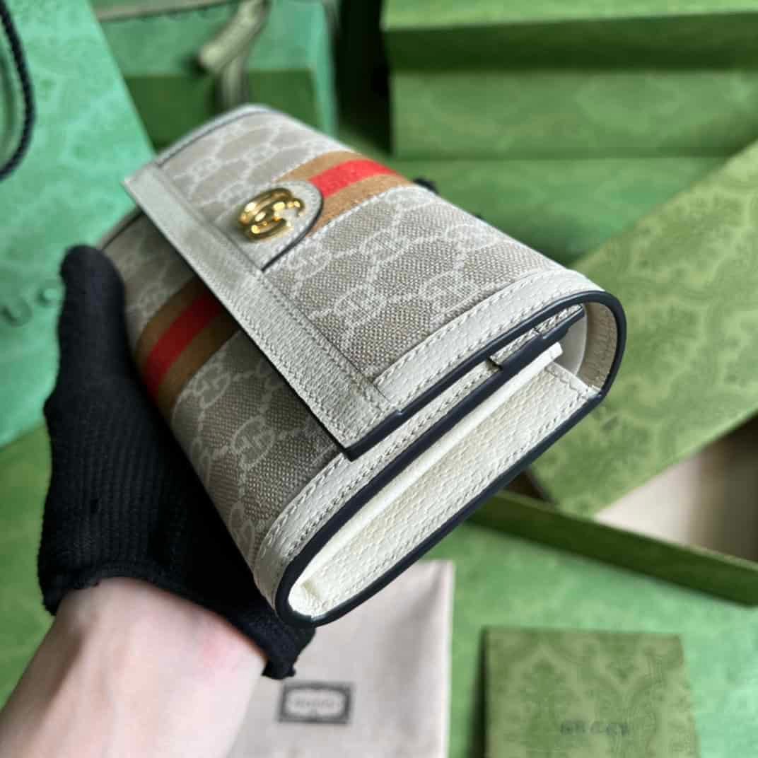 Gucci Classic GG Pattern Wallet 90162 | Sandra Bags - Image 2