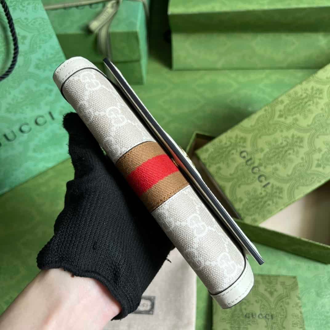 Gucci Classic GG Pattern Wallet 90162 | Sandra Bags - Image 5
