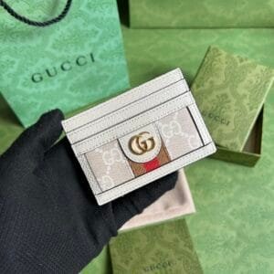 Gucci Card Case With Logo 15909 | Sandra Bags