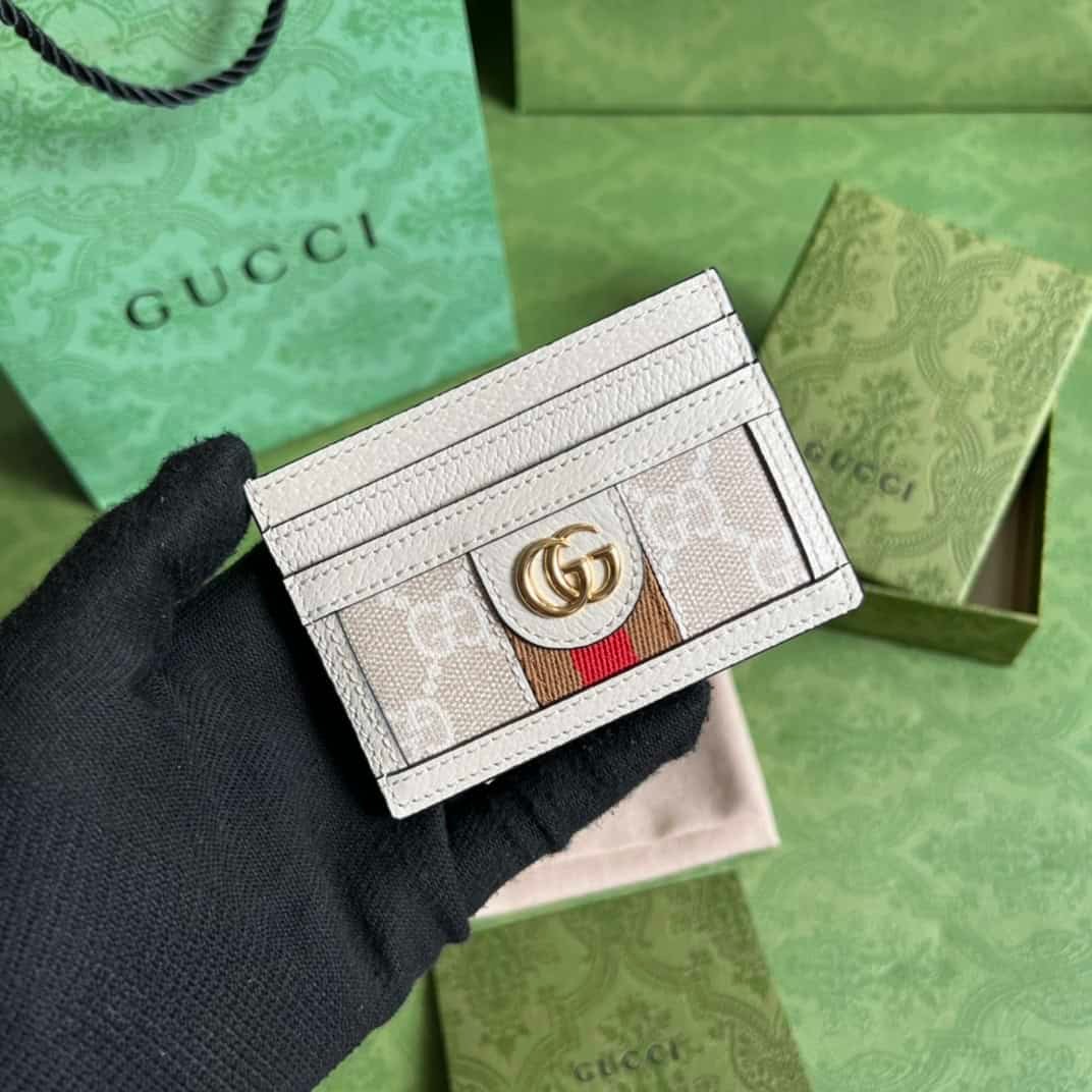 Gucci Card Case With Logo 15909 | Sandra Bags
