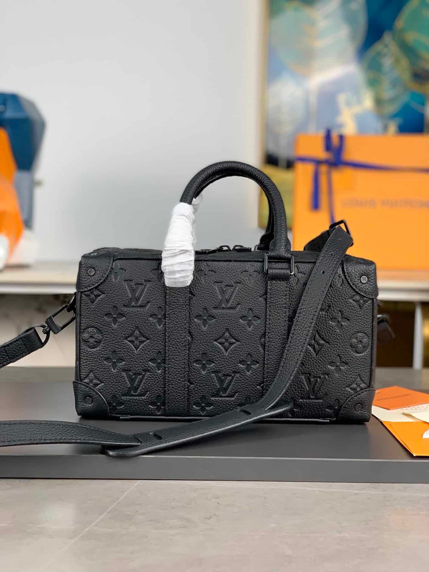 Louis Vuitton Speedy Soft Trunk Handbag - Black 95122 | Sandra Bags - Image 6