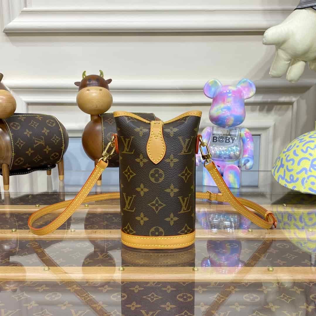 Louis Vuitton Fold Me Mini Cylinder Bag 90819 | Sandra Bags - Image 5