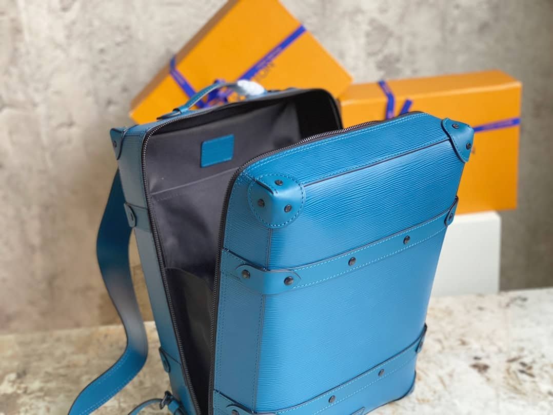 Louis Vuitton Soft Trunk Small Backpack - Blue Water Ripple 47884 | Sandra Bags - Image 2