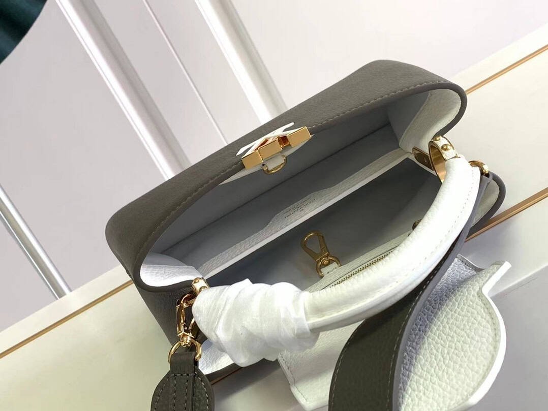 Louis Vuitton Capucines Small MM Bag - Gray 59412 | Sandra Bags - Image 2