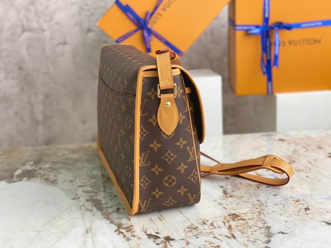 Louis Vuitton Monogram Gibeciere GM Shoulder Bag 16442 | Sandra Bags - Image 4