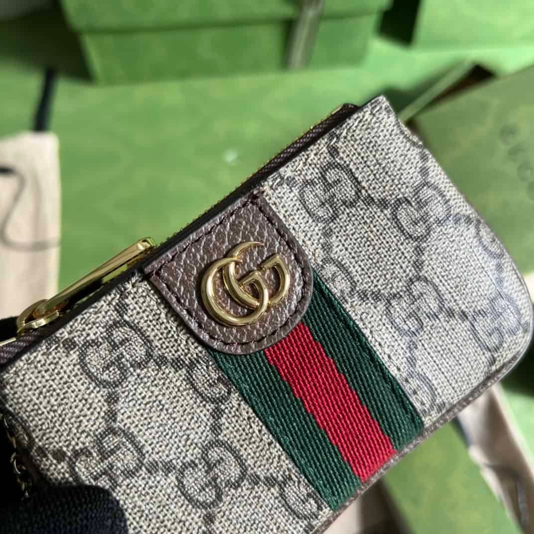 Gucci Beige/Brown GG pattern Wallet 37821 | Sandra Bags - Image 2