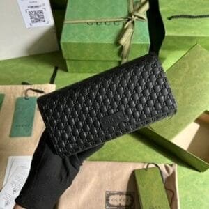 Gucci Gucci Micro Shima Bifold Wallet 83789 | Sandra Bags