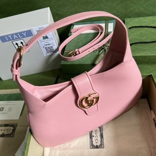 Gucci Cosmogonie Leather Shoulder Bag - Pink 94734 | Sandra Bags - Image 2