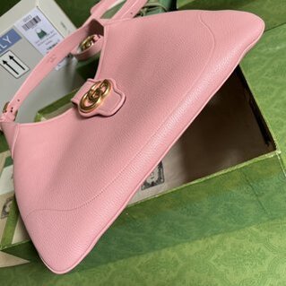 Gucci Cosmogonie Leather Shoulder Bag - Pink 94734 | Sandra Bags - Image 5