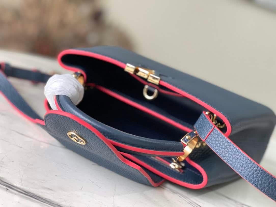 Louis Vuitton Capuchin Small BB HandBag - Navy Blue 15412 | Sandra Bags - Image 2