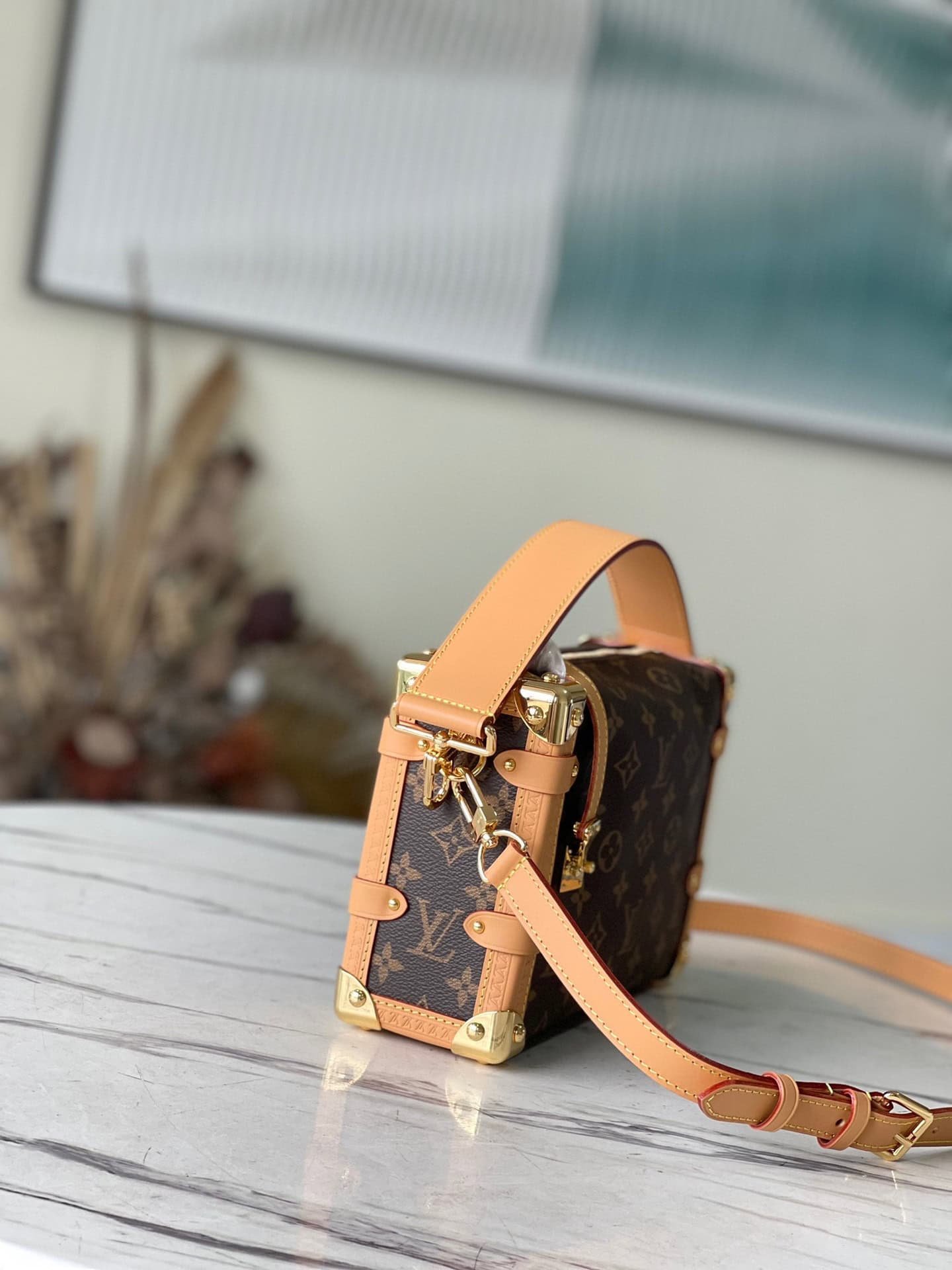 Louis Vuitton Monogram Canvas Side Trunk 31344 | Sandra Bags - Image 3