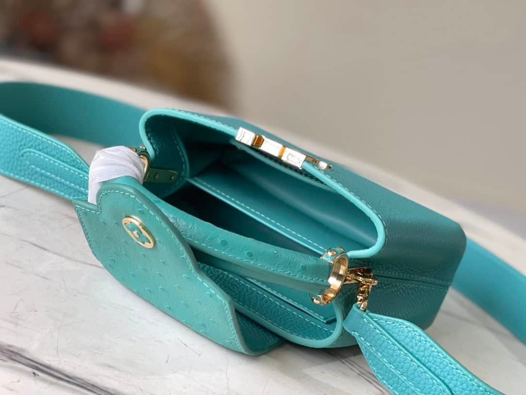 Louis Vuitton Capucines Mini Handbag - Blue 77572 | Sandra Bags - Image 5