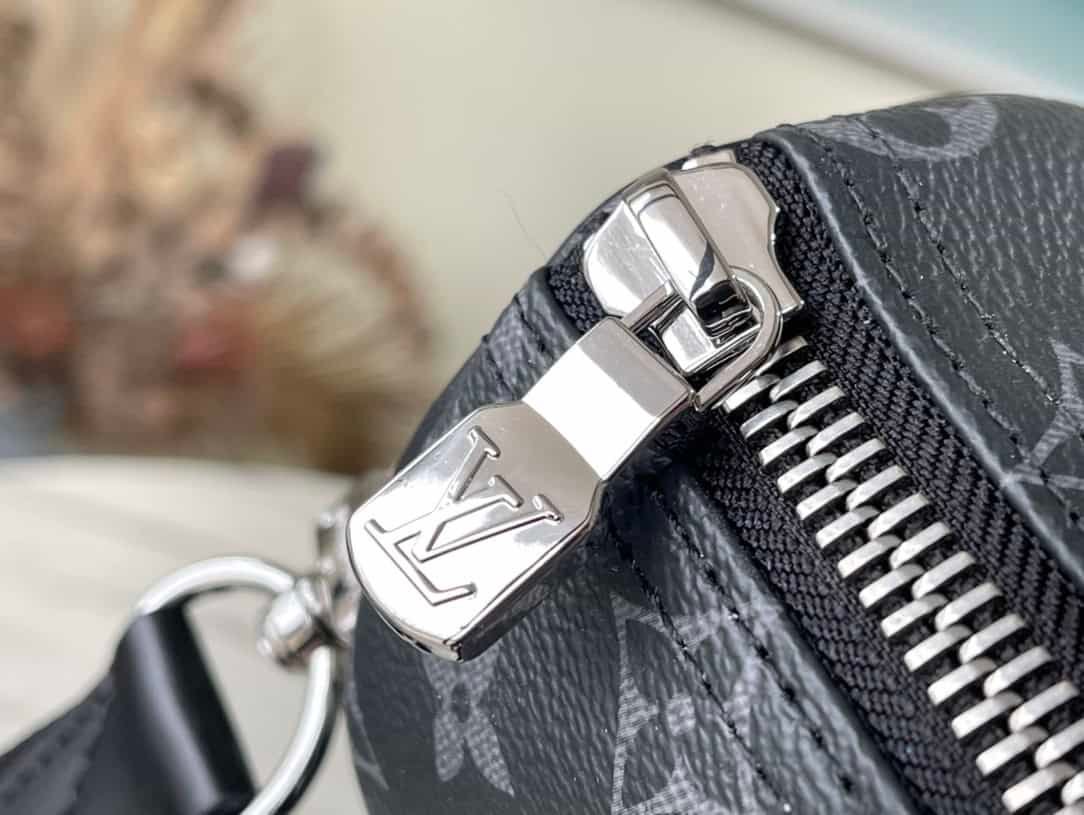 Louis Vuitton Black Flower This Keepall 25 Handbag 36090 | Sandra Bags - Image 4