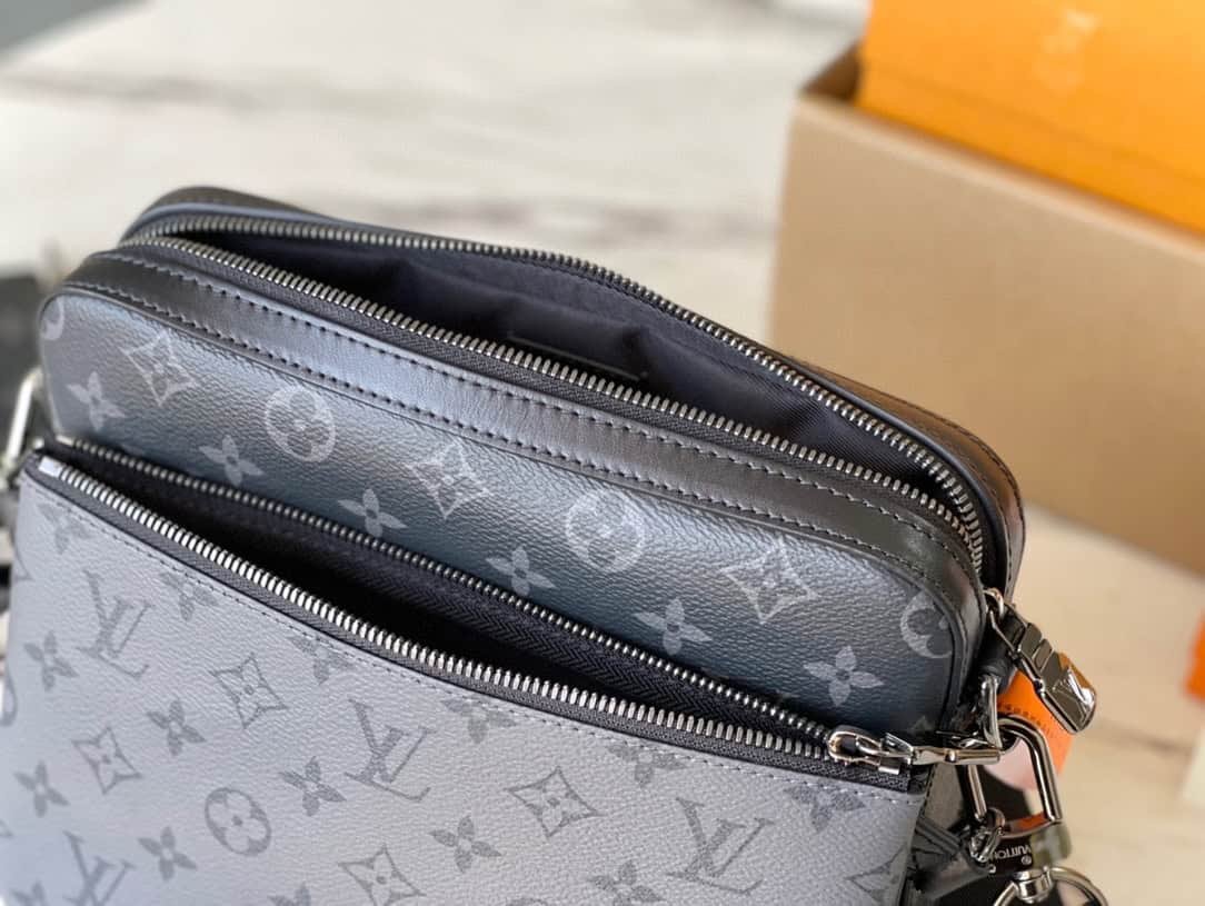 Louis Vuitton Monogram Eclipse Trio Messenger Bag 55611 | Sandra Bags - Image 4
