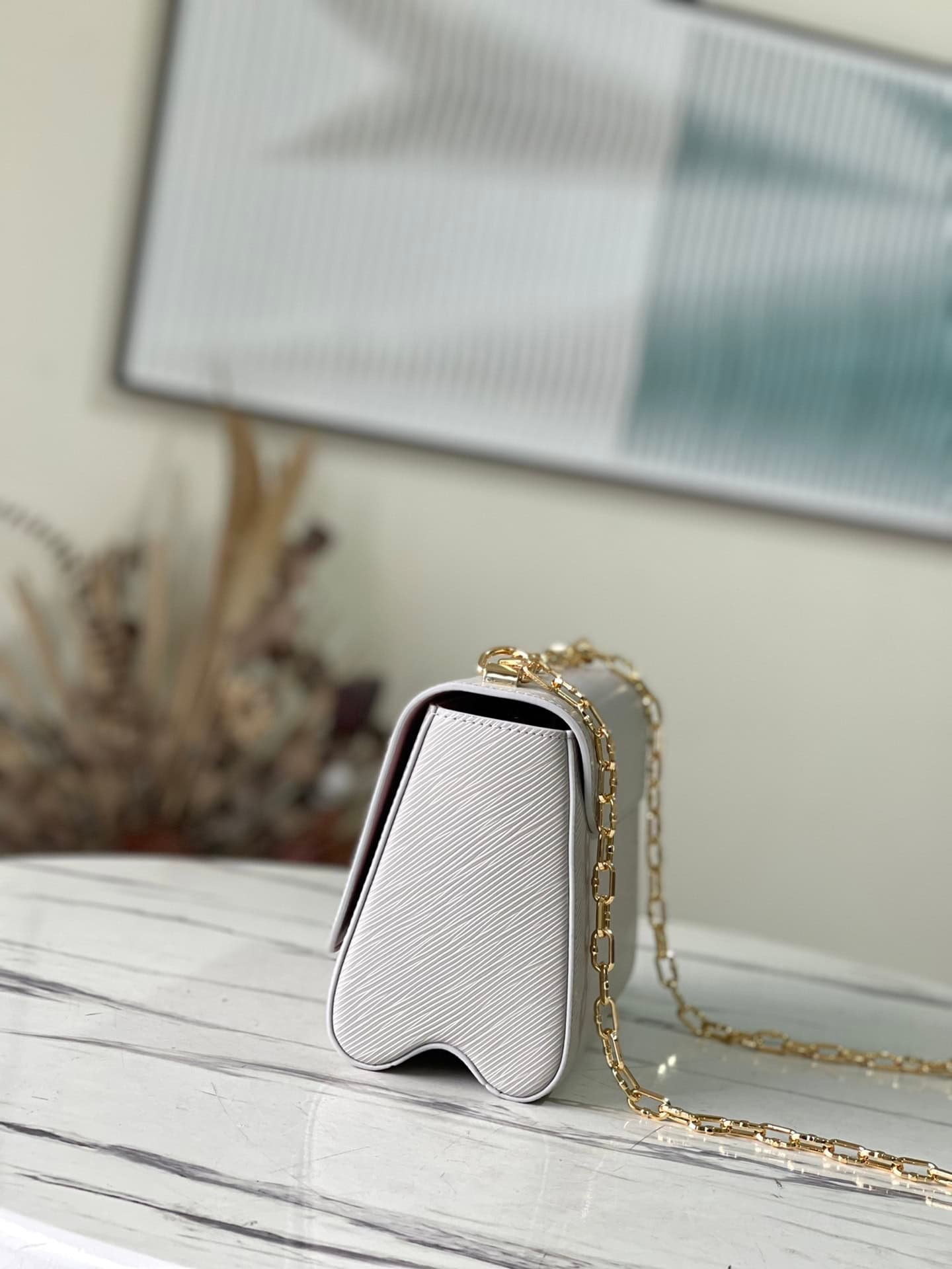 Louis Vuitton Twist MM Handbag - Gray 48876 | Sandra Bags - Image 5