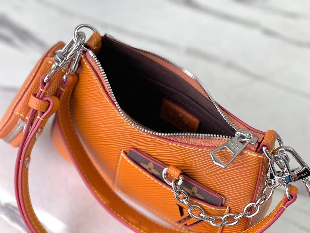 Louis Vuitton Marellini Handbag - Orange 24880 | Sandra Bags - Image 4