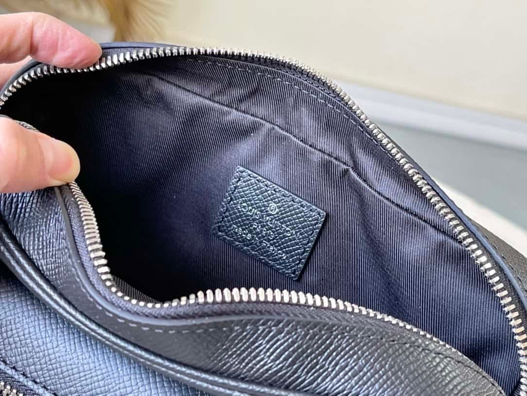 Louis Vuitton Saffiano Outdoor Waist Bag - Black 10107 | Sandra Bags - Image 2