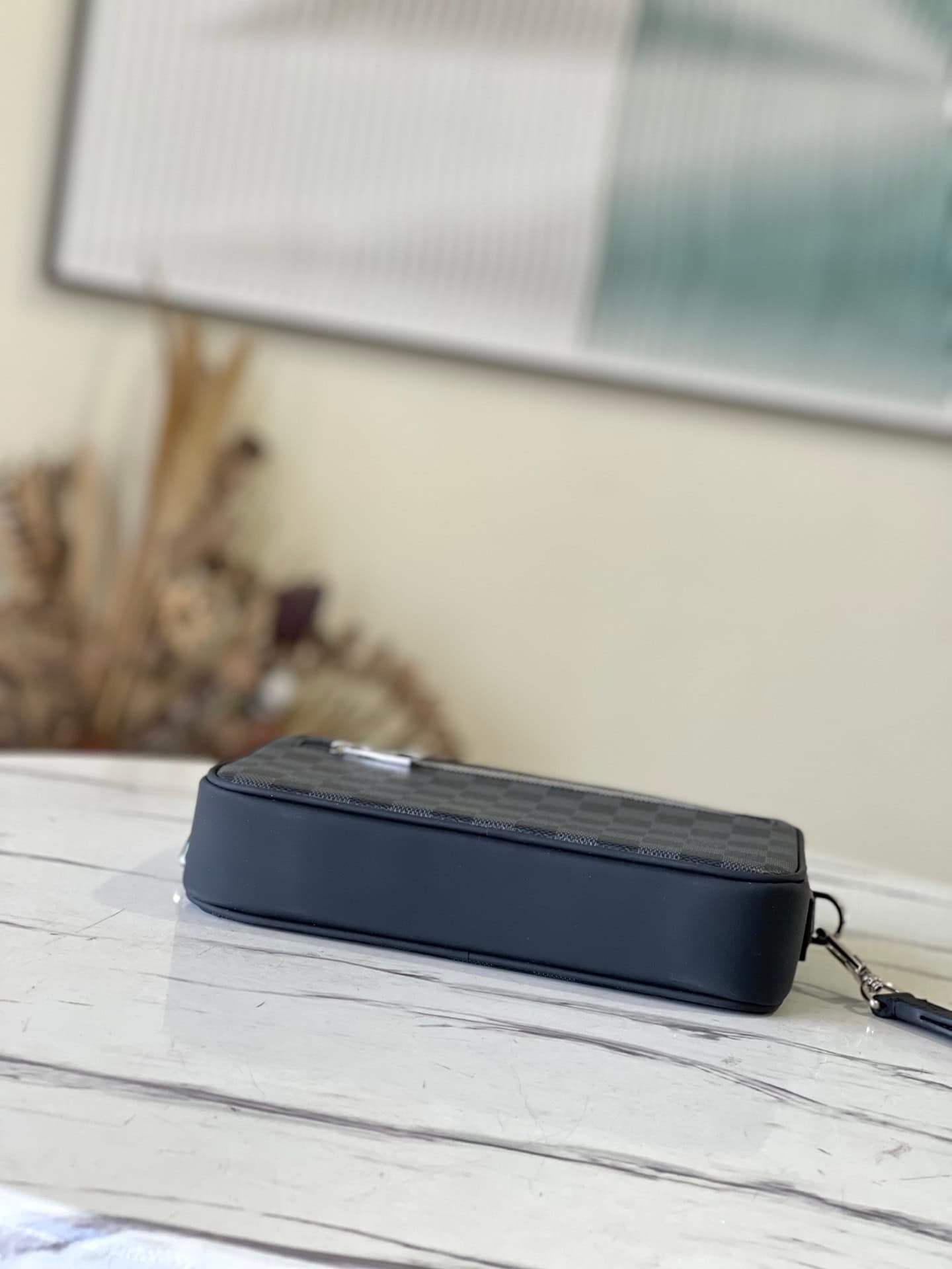 Louis Vuitton KASAI Handbag - Graphite coated canvas 61001 | Sandra Bags - Image 5