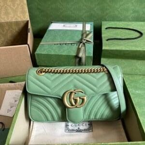 Gucci GG Marmont Bag - Green 84736 | Sandra Bags