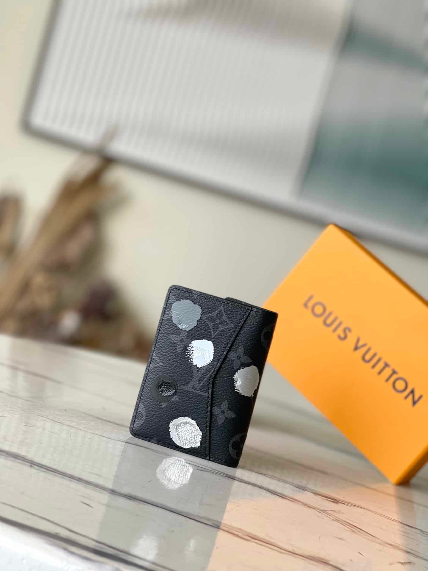 Louis Vuitton x Yayoi Kusama Wallet 96855 | Sandra Bags - Image 7