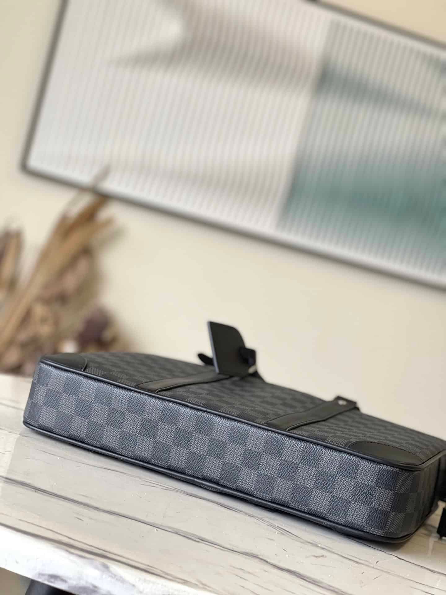 Louis Vuitton Voyage Small Briefcase - Black 26762 | Sandra Bags - Image 7